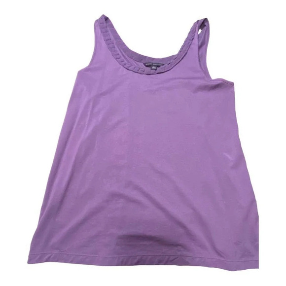 Banana Republic Womens Summer Casual Tank Top Sleeveless Plum Purple Size Large - Picture 1 of 4
